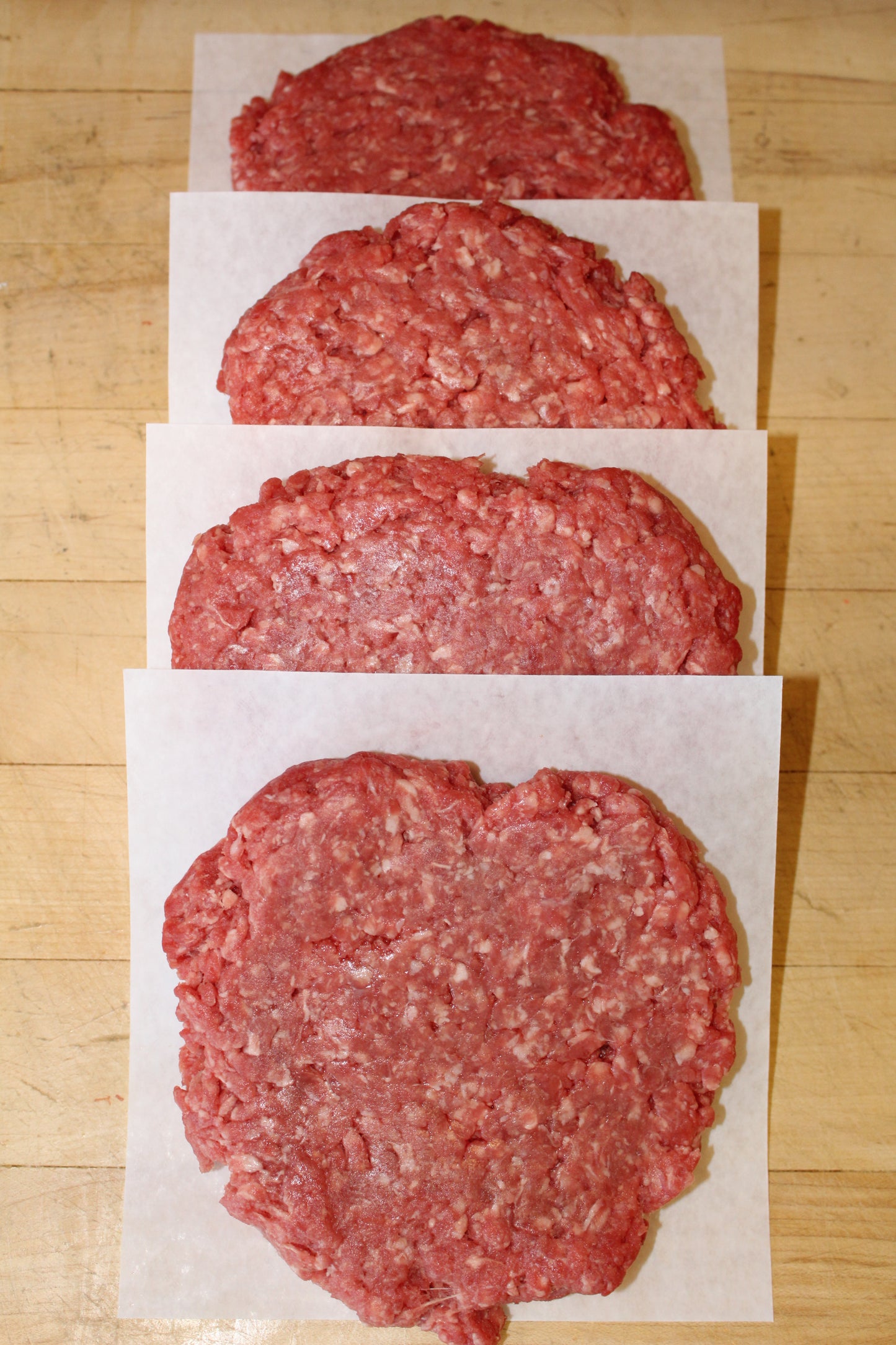Handmade Sirloin Burgers