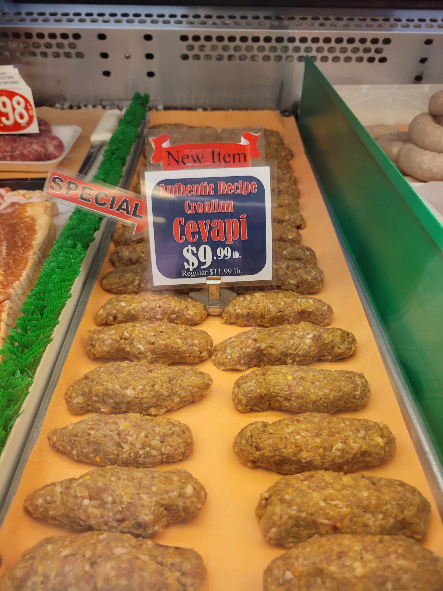 Authentic Croatian Cevapi