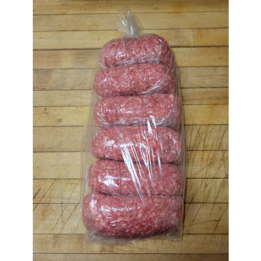 (6) 1 Pound Ground Chuck