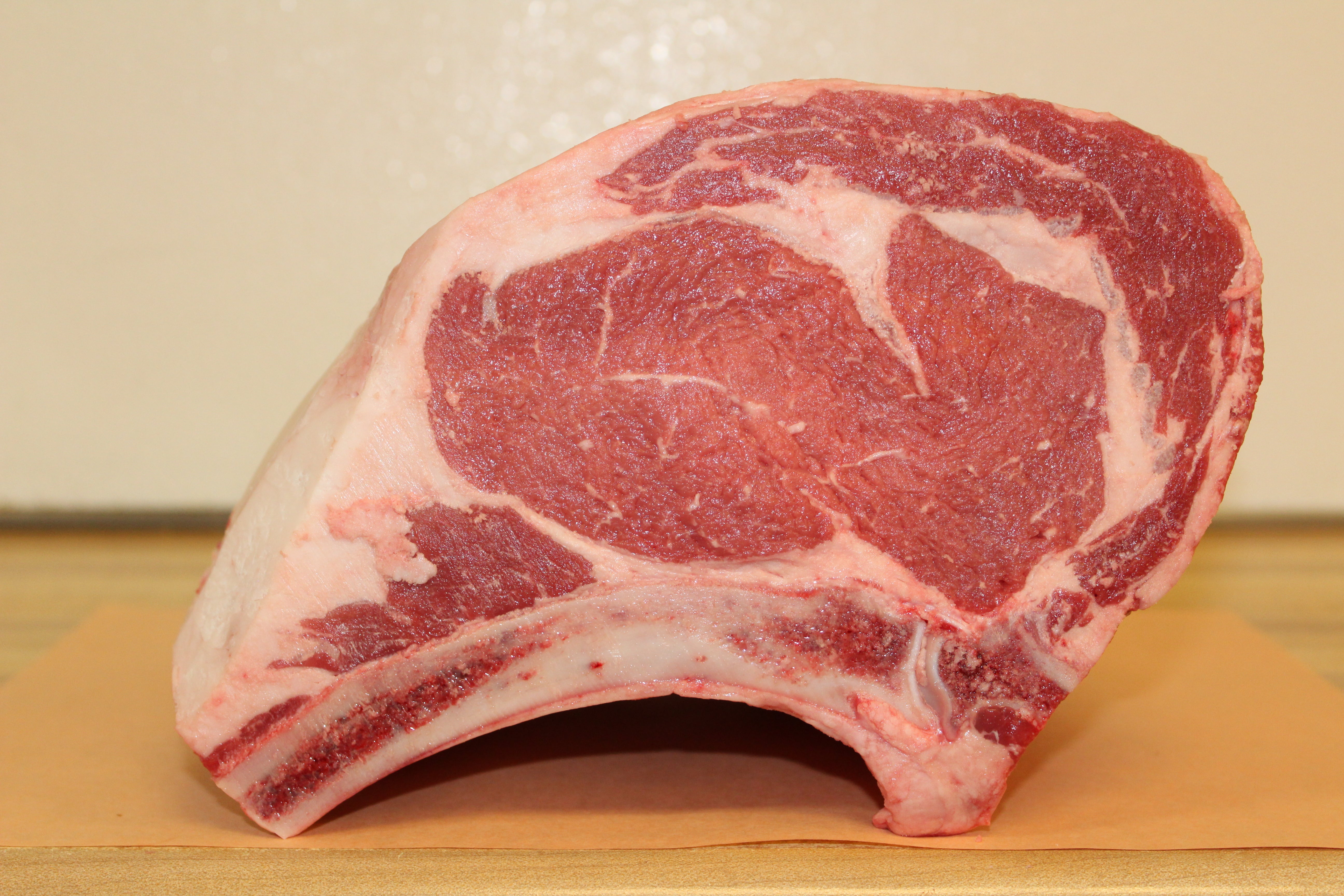 Butcherd Beef Rib Meat Beef Rib Bone in Standing Rib Roast – Barb and Patty's Butcher Palace